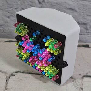 Retro Lite Brite Mini Travel With Multicolor Peg Bulbs Tested Works